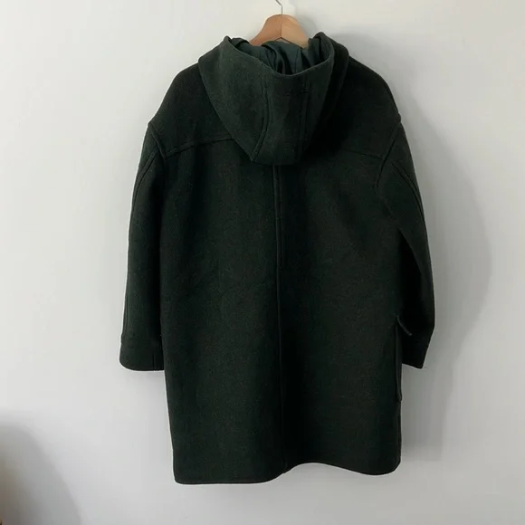 Madewell Deep Green Wool Jacket - Picture 4 of 9